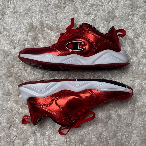 EUC Champion 93 Eighteen Metallic Sneakers - Picture 7 of 12